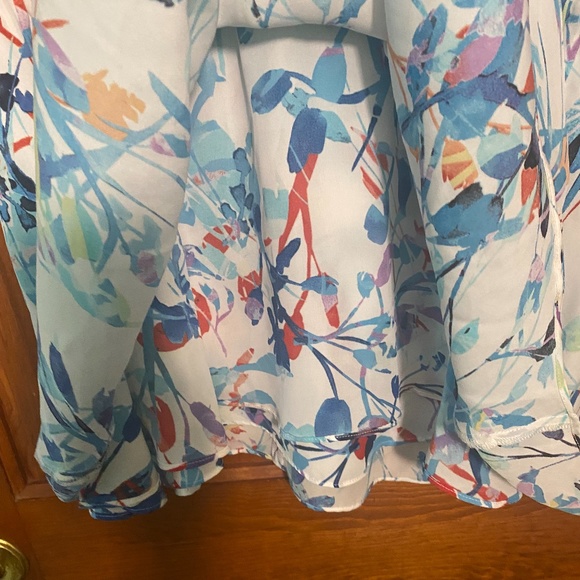 Parker Lana Drop Waist Silk Dress in Catalonia size XS - Picture 11 of 16